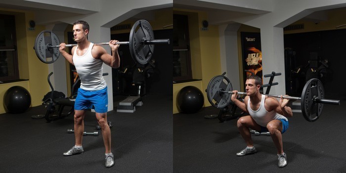 barbell full squats