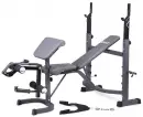 Body Champ BCB5860 Olympic Weight Bench with Preacher Curl